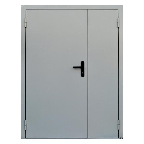 Дверь противопожарная двухстворчатая EI60 1,2 мм (двупольная)