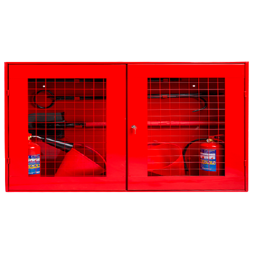 Щит пожарный закрытый ЩПЗ(р)-2 в комплекте