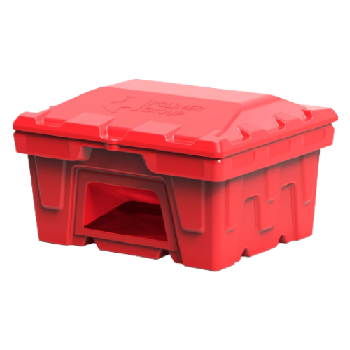 Ящик для песка пожарный пластиковый 250 литров с дозатором