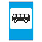 5.16 Место остановки автобуса и (или) троллейбуса
