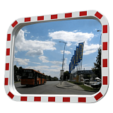 Обзорное уличное зеркало DL-400х600