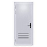 Противопожарная дверь EIW 30 [780x2050 мм, утеплённая, с вентиляционной решеткой]