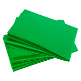 Мусорный пакет в планшете зеленый [ПВД, 240 литров]