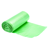 Мусорный пакет в рулоне зеленый [ПВД, 240 литров]