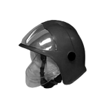 Шлем-каска пожарного ШКПС, черная [снаряжение пожарных]