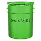 Краска для дорожной разметки эмаль АК-539 зеленая