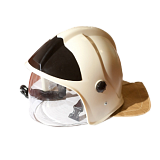 Шлем-каска пожарного ШКПС, белая [снаряжение пожарных]