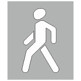 Трафарет для дорожной разметки 1.23.2 "Обозначение пешеходной дорожки"